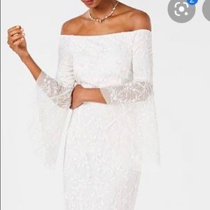 Adrianna Papell Ivory Dress